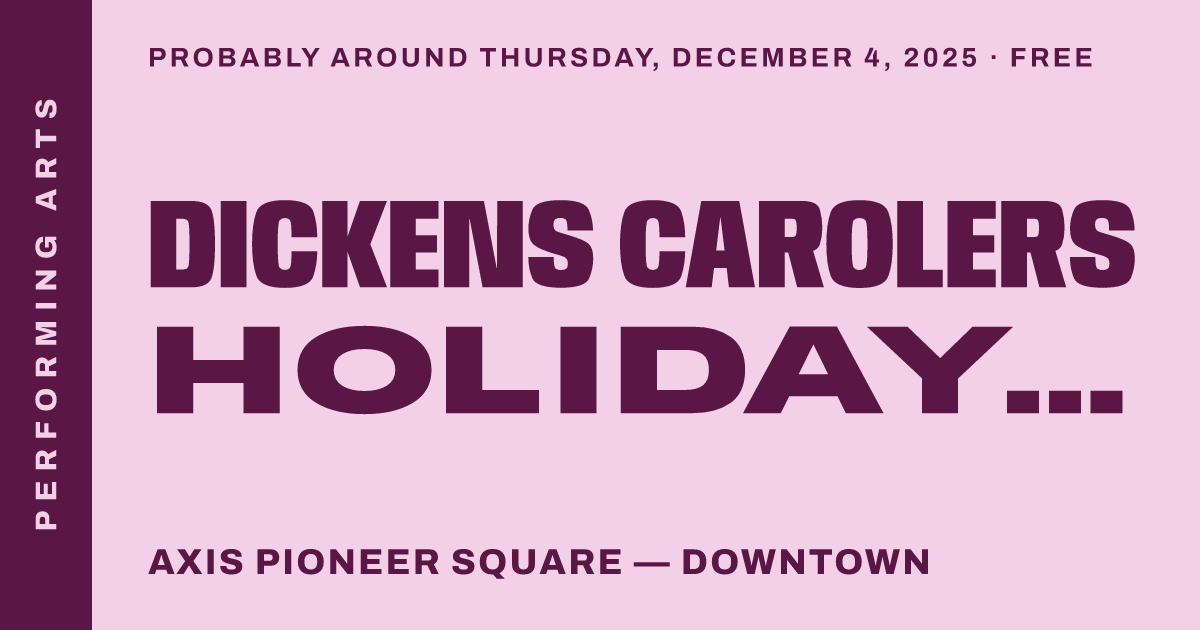 Dickens Carolers Holiday Performance