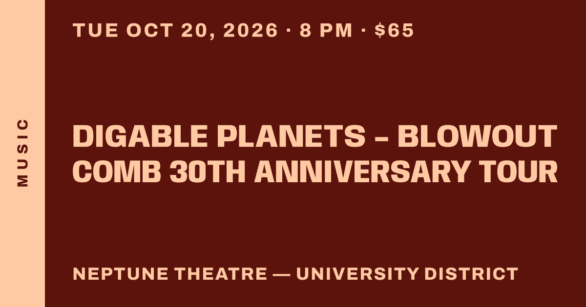 Digable Planets - Blowout Comb 30th Anniversary Tour