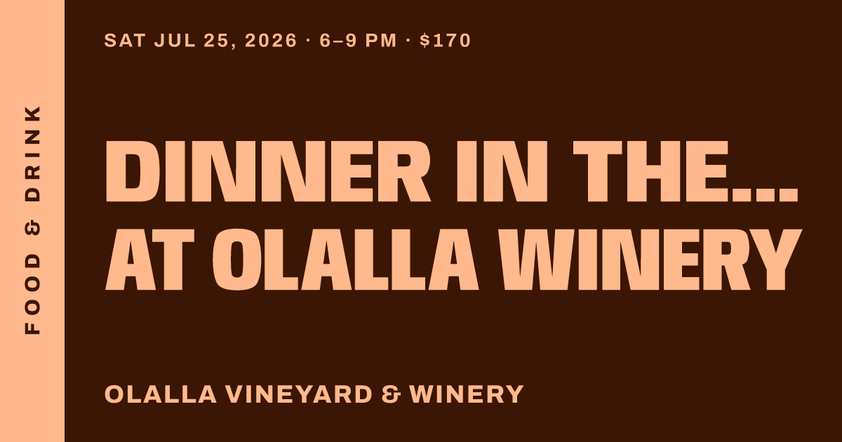 Dinner in the Vineyard at Olalla Winery