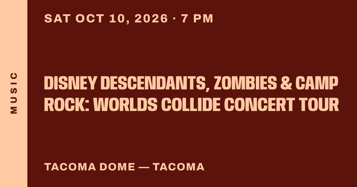 Disney Descendants, Zombies & Camp Rock: Worlds Collide Concert Tour