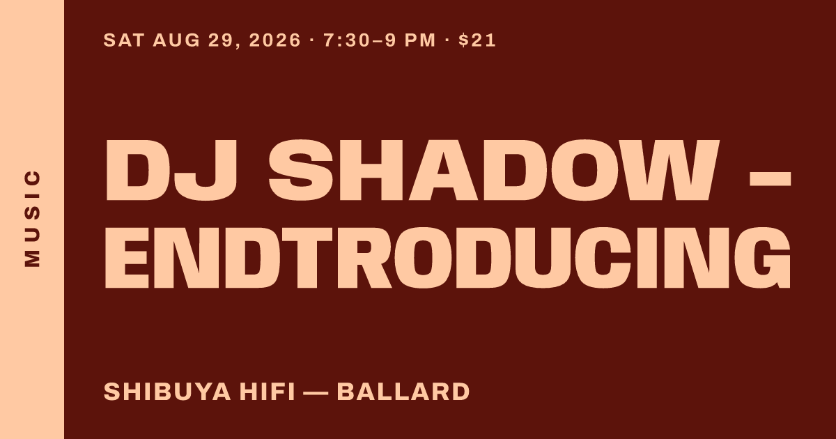 DJ Shadow - Endtroducing