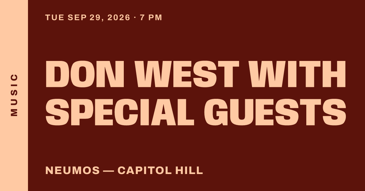 DON WEST with Special Guests