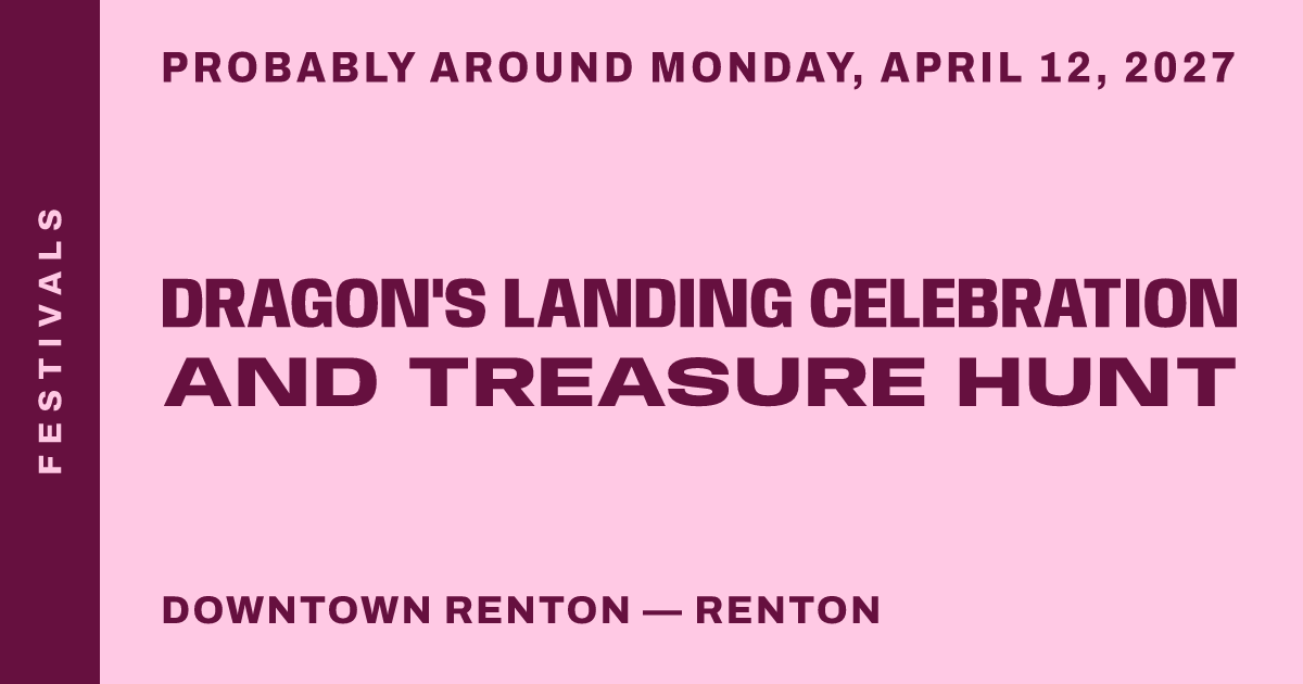 Dragon's Landing Celebration and Treasure Hunt