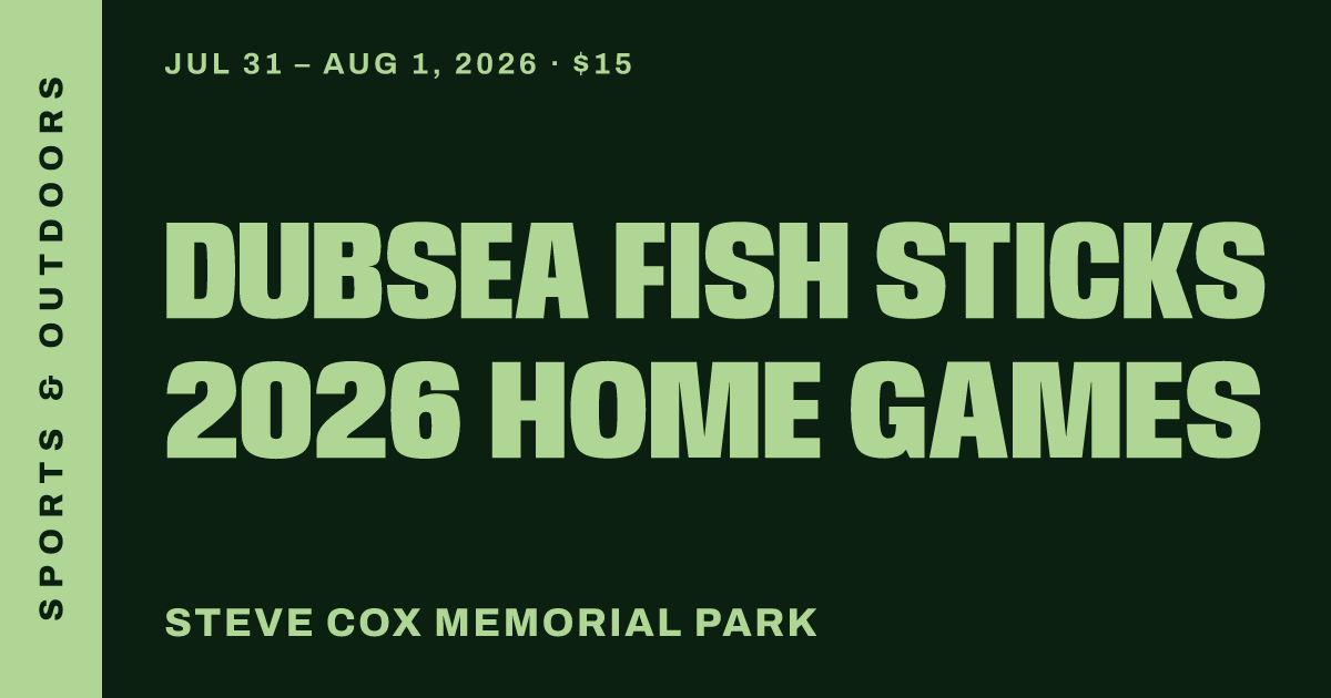 DubSea Fish Sticks 2026 Home Games