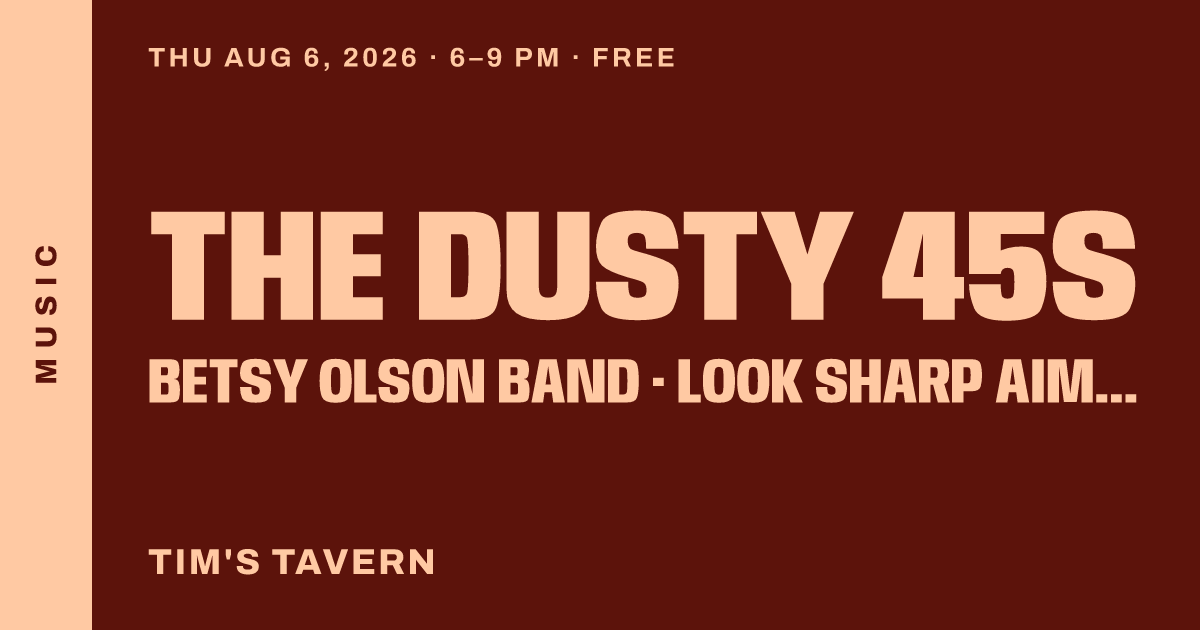 Dusty 45s ft. The Betsy Olson Band