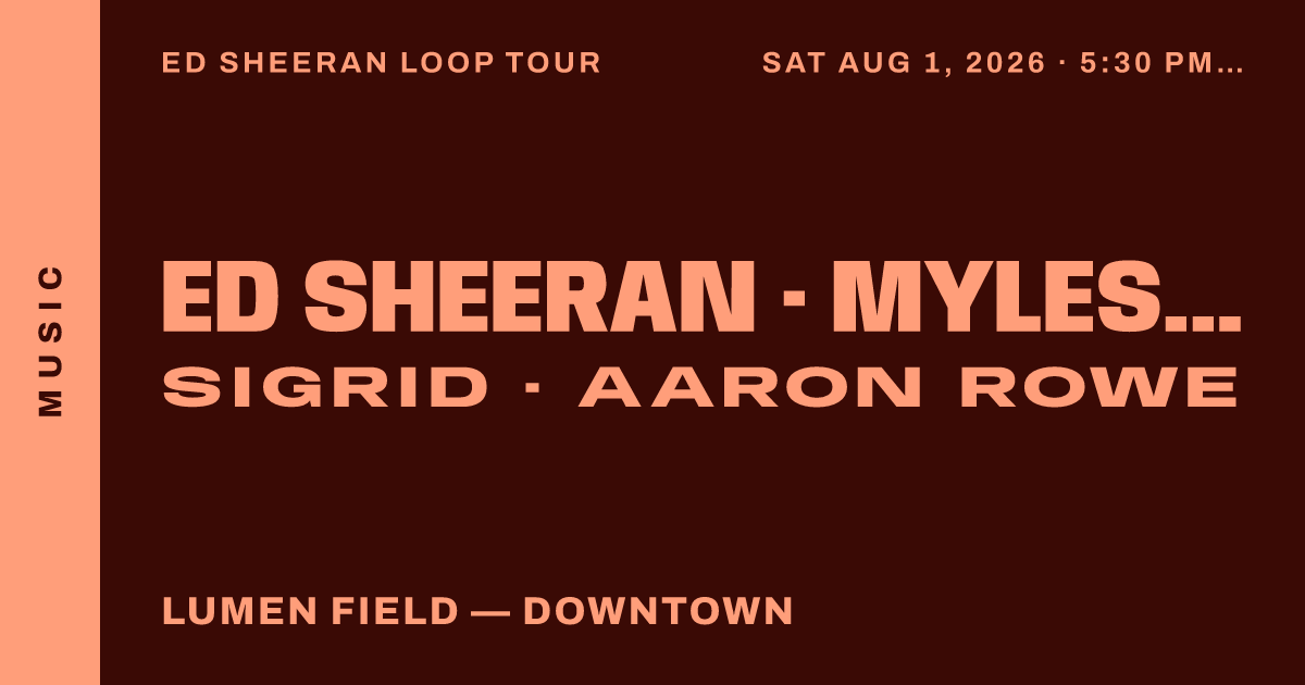 Ed Sheeran LOOP Tour
