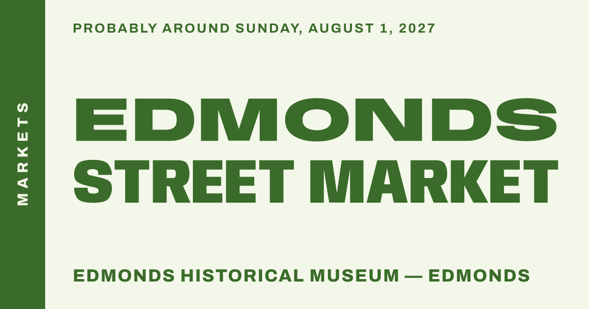 Edmonds Street Market