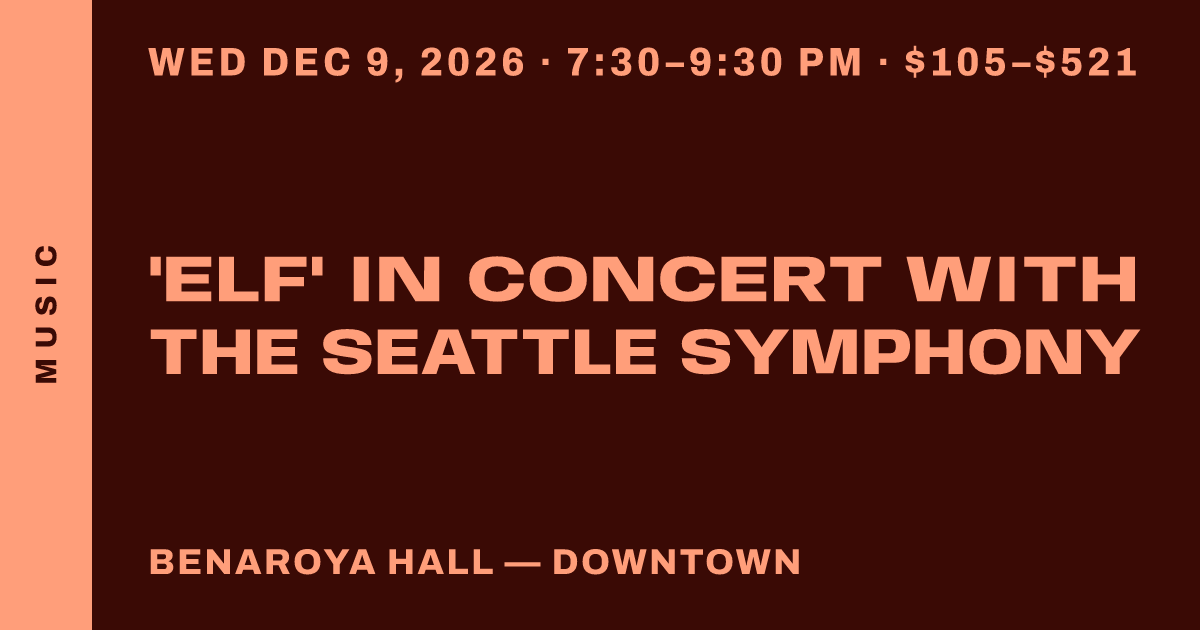 'Elf' in Concert with the Seattle Symphony