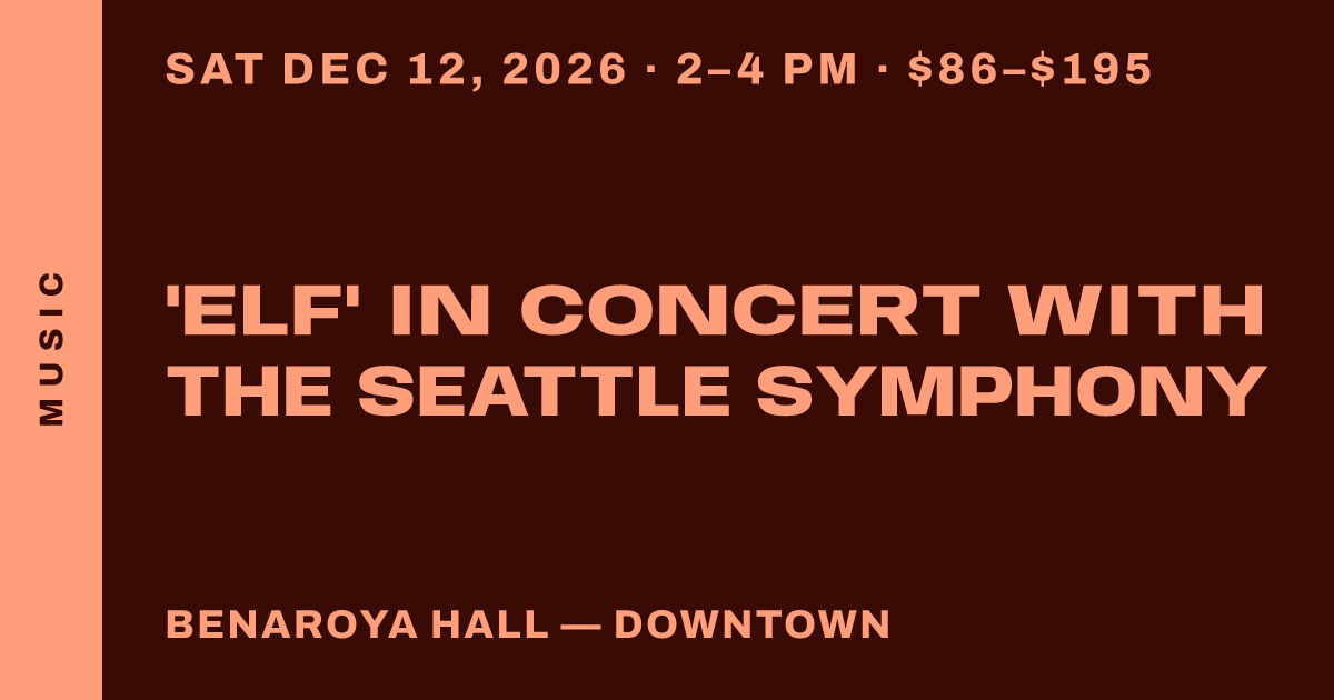 'Elf' in Concert with the Seattle Symphony