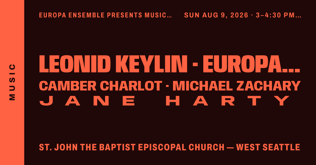 EUROPA Ensemble presents Music for Our Times