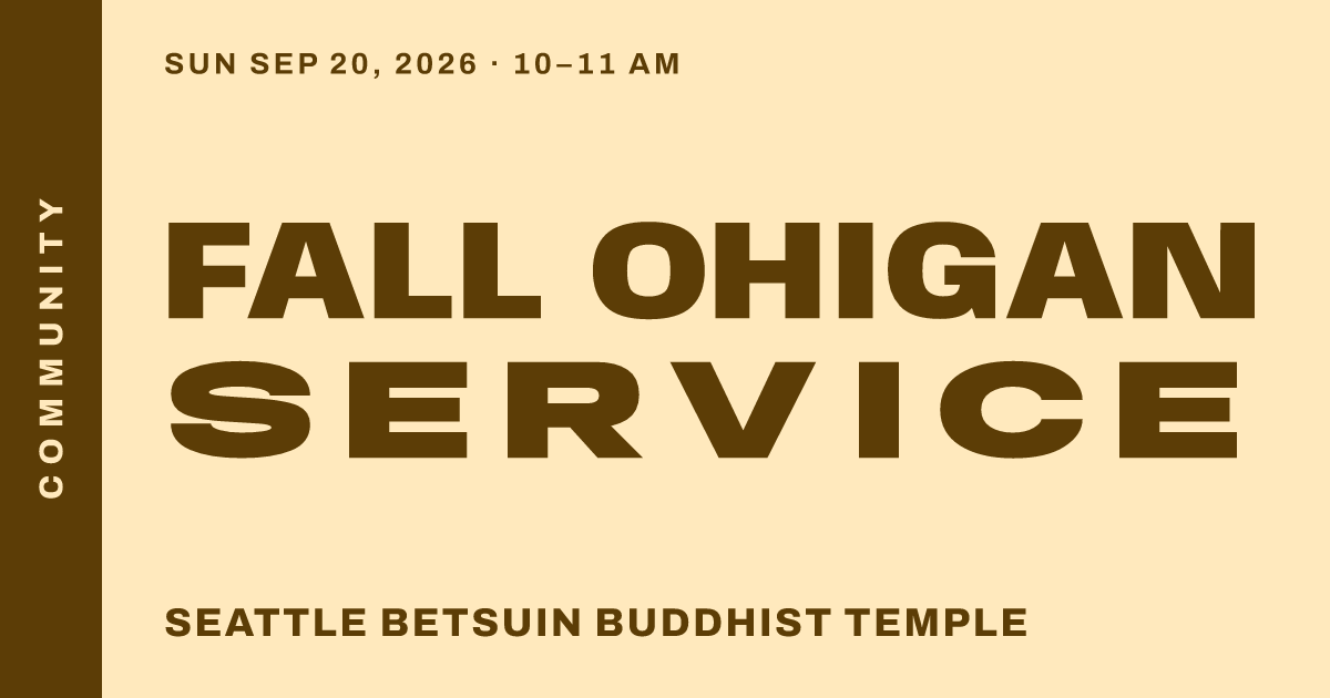 Fall Ohigan Service