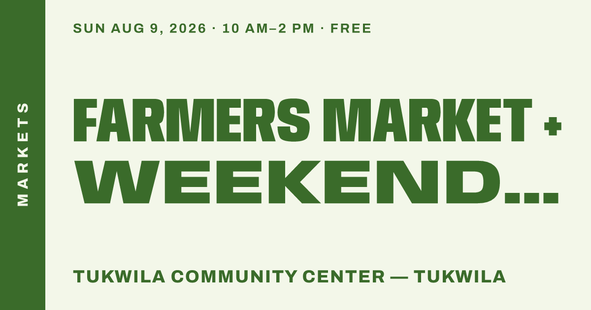 Farmers Market + Weekend Concert Series