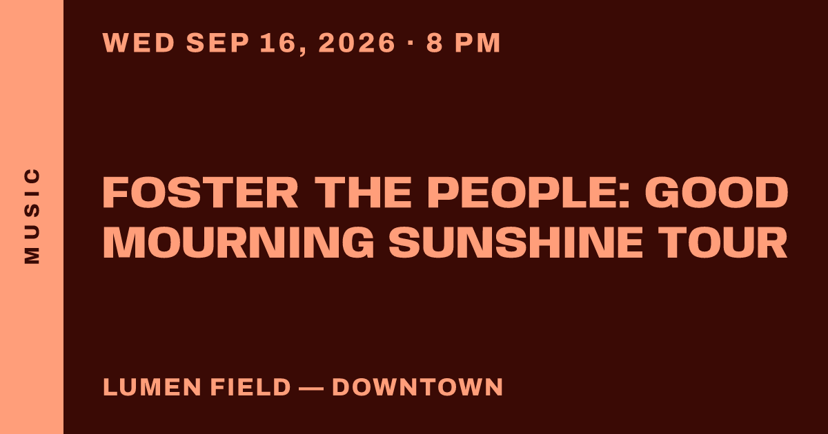 Foster The People: Good Mourning Sunshine Tour