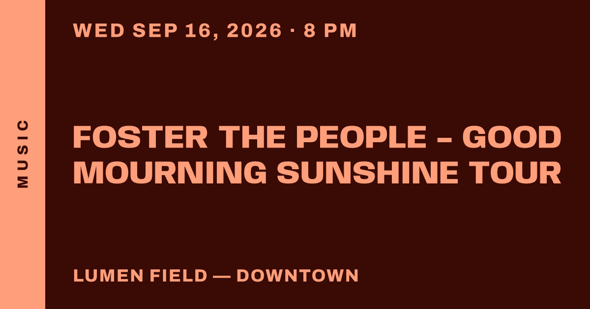 Foster The People - Good Mourning Sunshine Tour