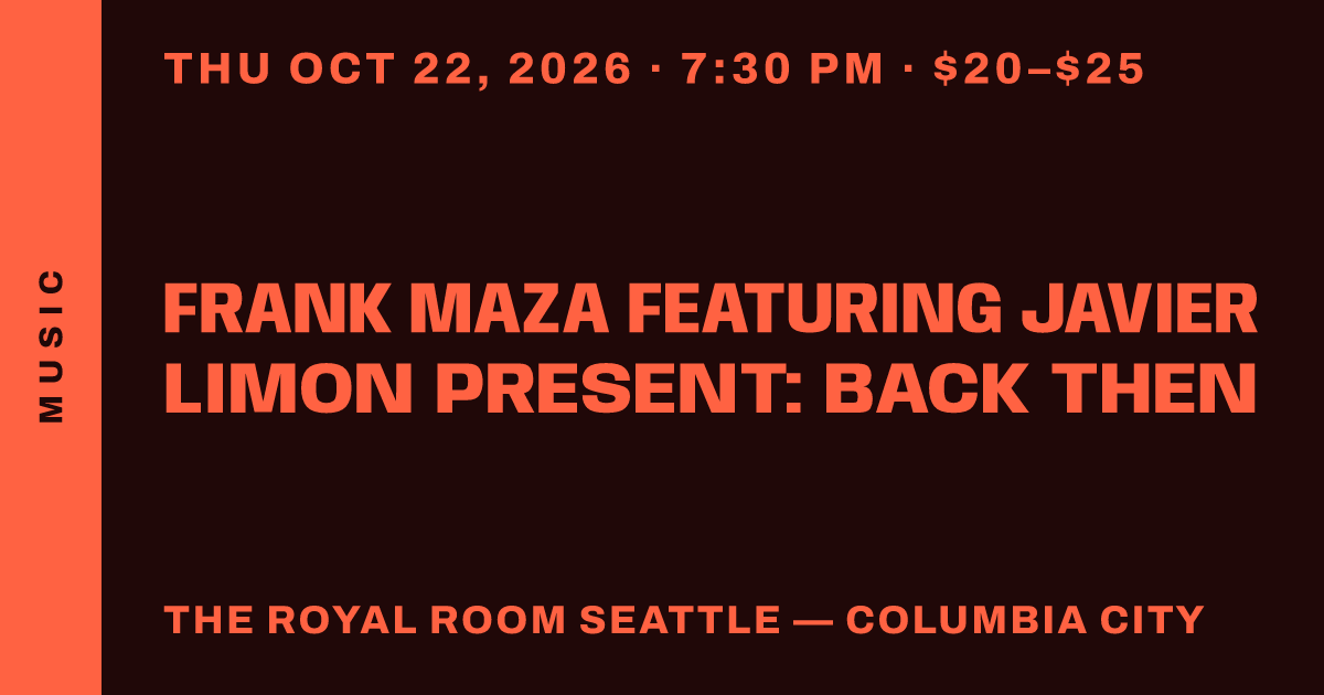 Frank Maza Featuring Javier Limon Present: Back Then
