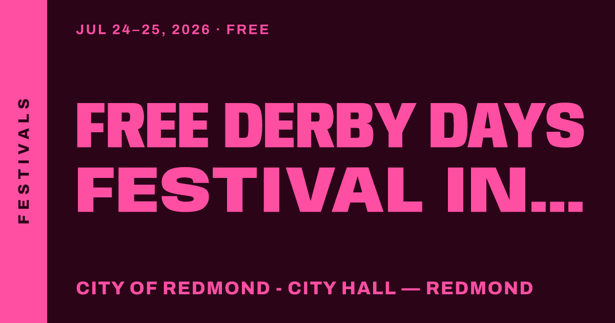 Free Derby Days festival in Redmond