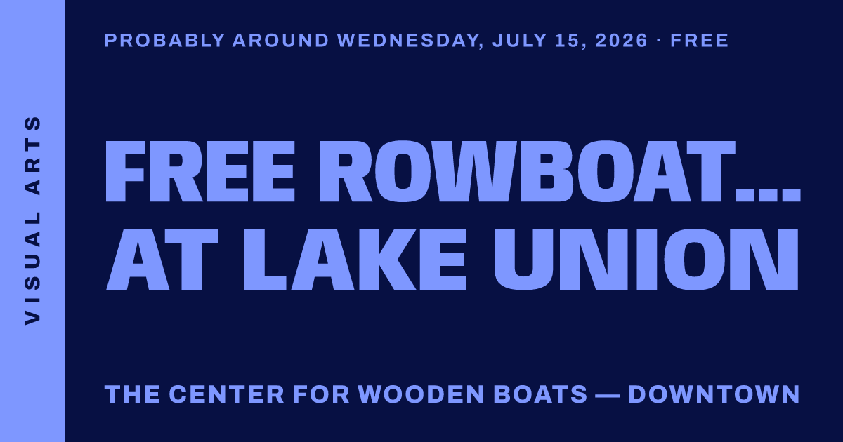 Free Rowboat Rentals at Lake Union