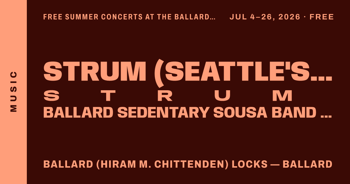 Free summer concerts at the Ballard Locks