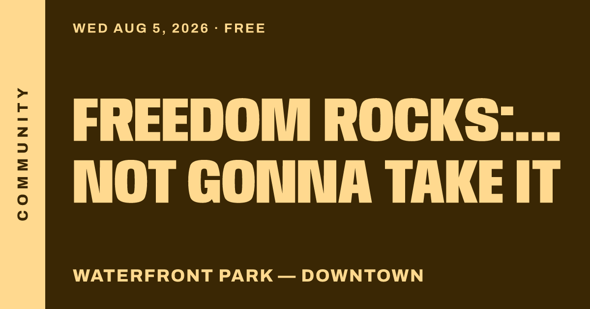 Freedom Rocks: We're Not Gonna Take It