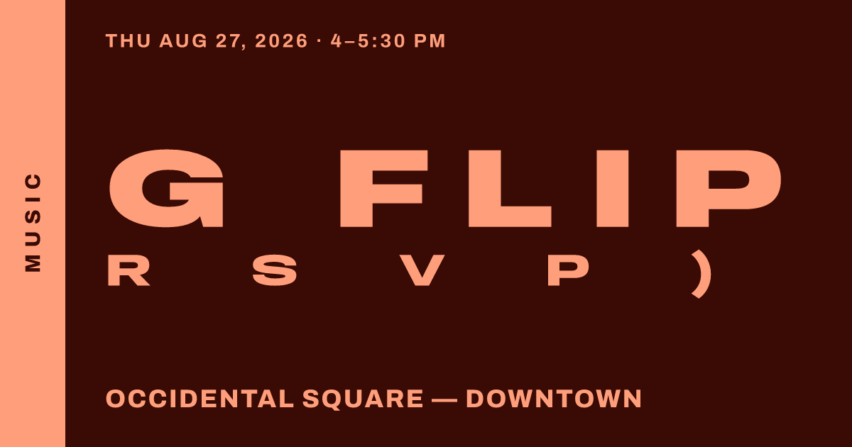 G Flip – Downtown Summer Sounds