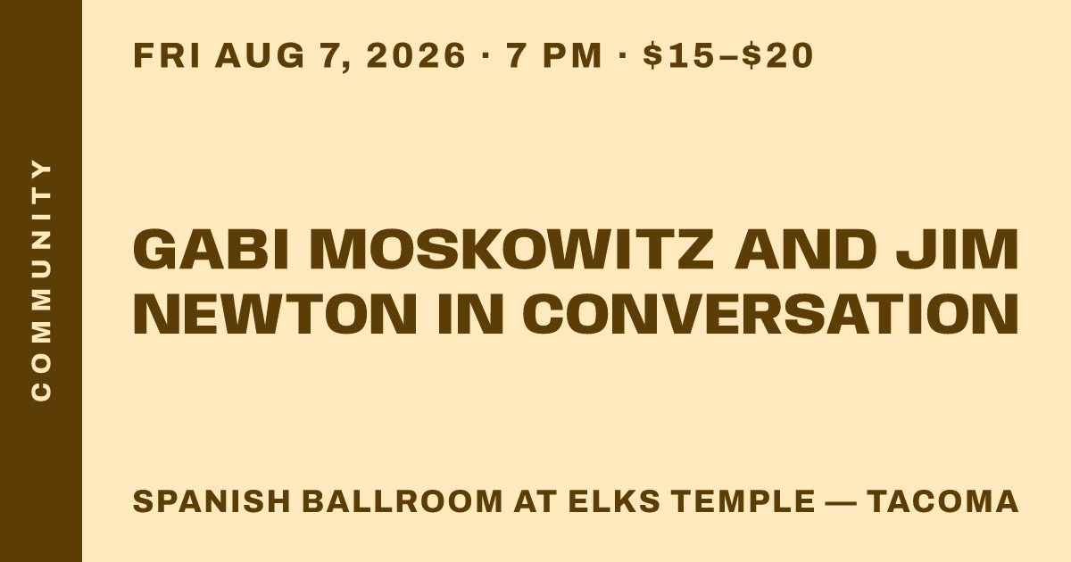 Gabi Moskowitz and Jim Newton in Conversation