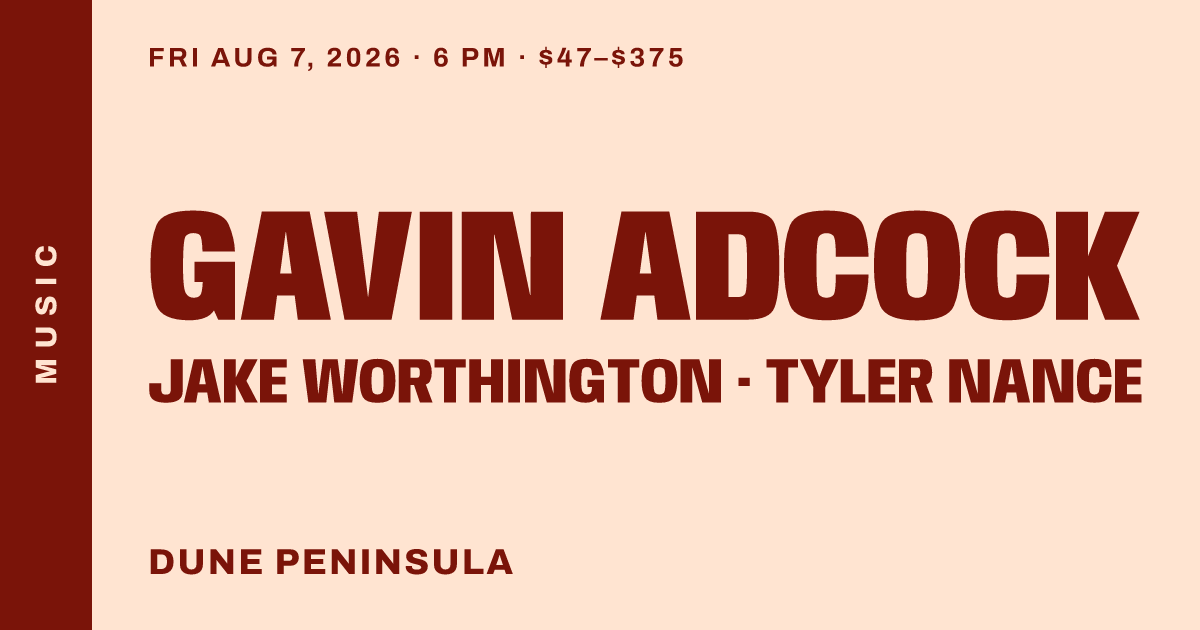 Gavin Adcock - The Day I Hang It Up Tour