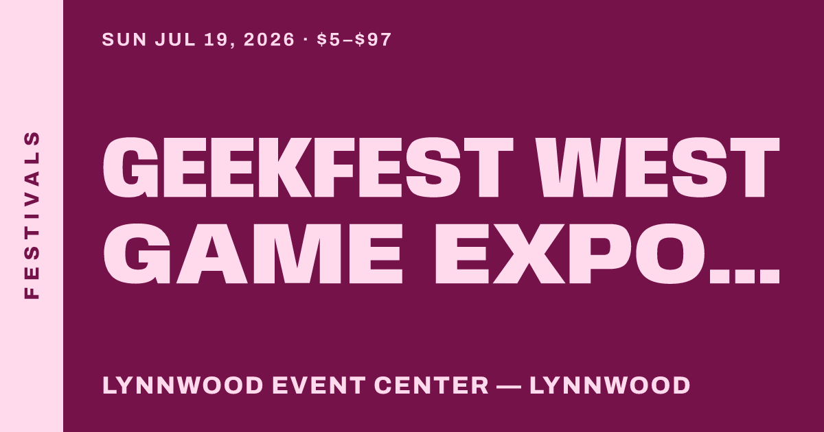 GeekFest West Game Expo - Sunday
