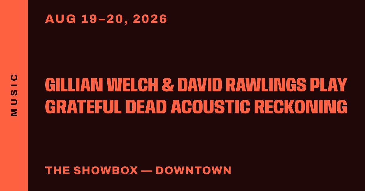 Gillian Welch & David Rawlings play Grateful Dead acoustic Reckoning