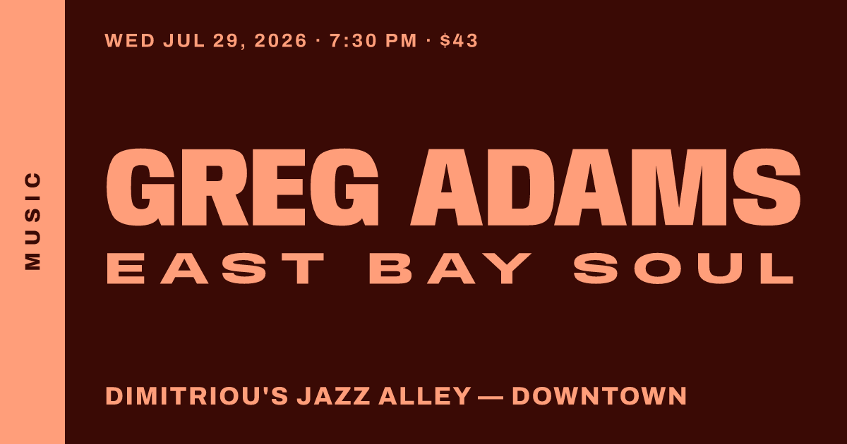 Greg Adams & East Bay Soul