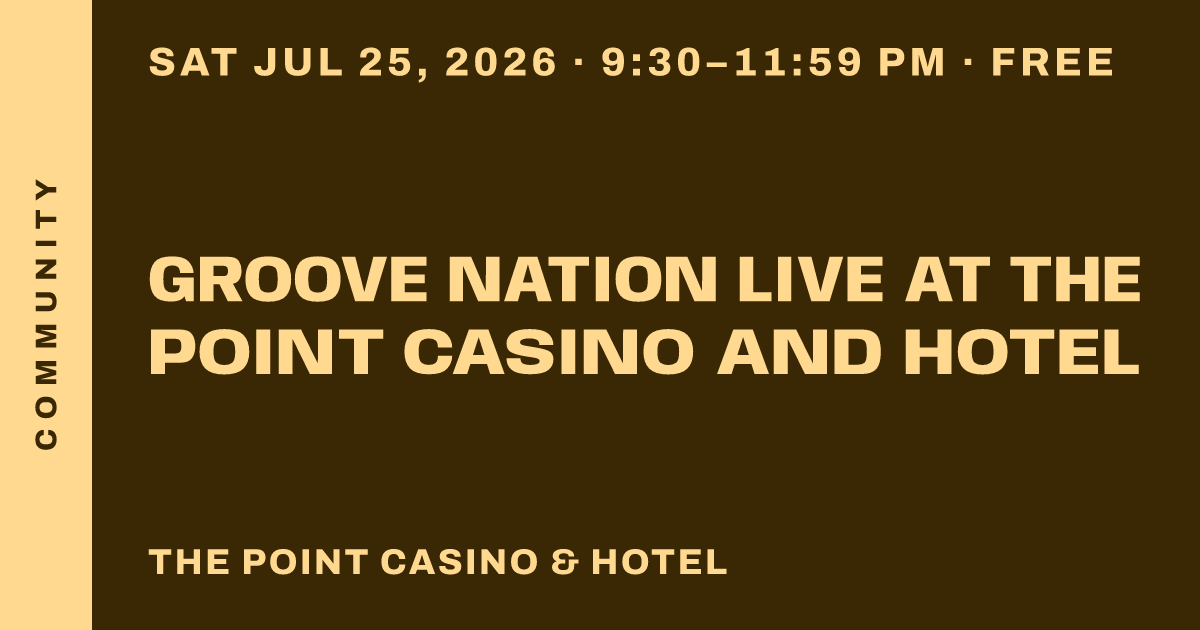 Groove Nation Live at The Point Casino and Hotel