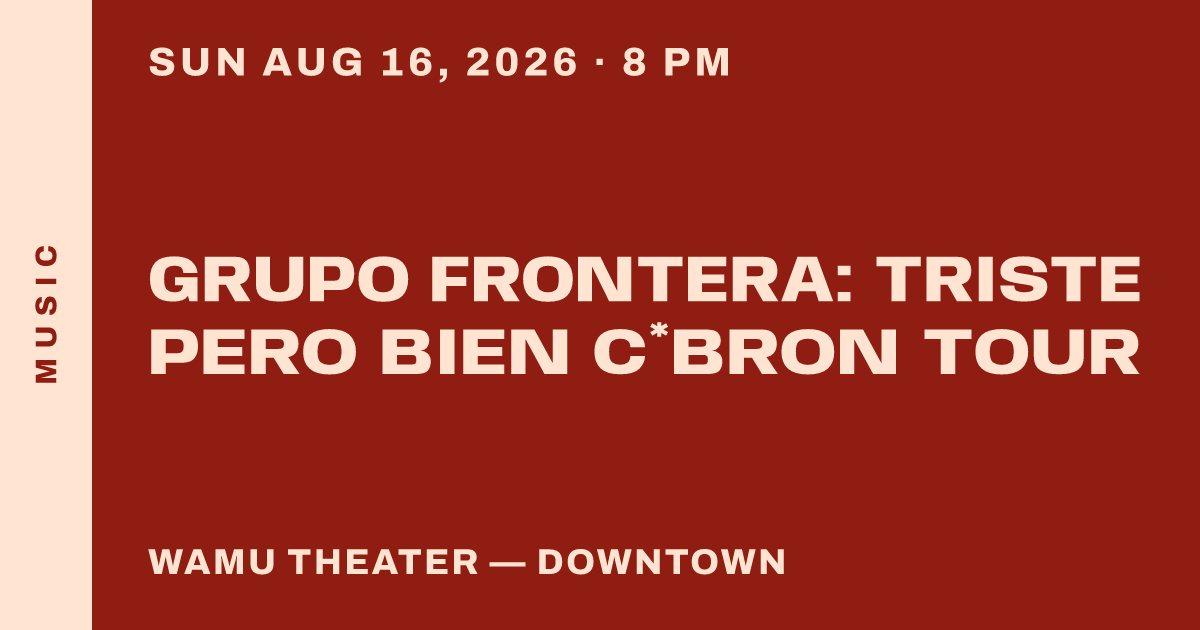 Grupo Frontera: Triste Pero Bien C*bron Tour