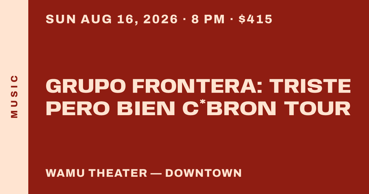 Grupo Frontera: Triste Pero Bien C*bron Tour