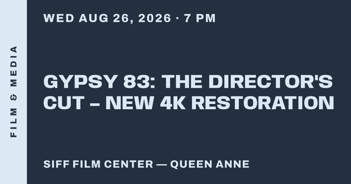 Gypsy 83: The Director's Cut – New 4K Restoration