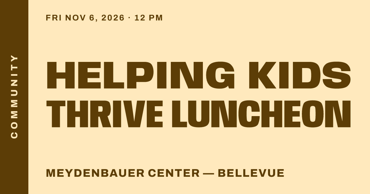 Helping Kids Thrive Luncheon
