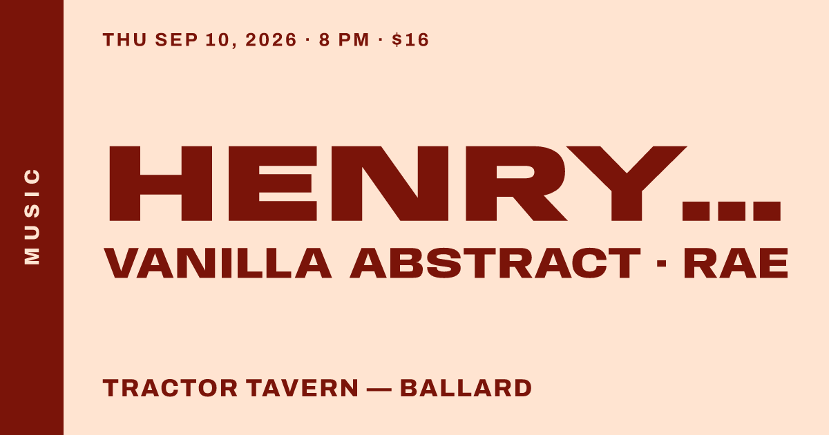 Henry Mansfield, Vanilla Abstract, Rae