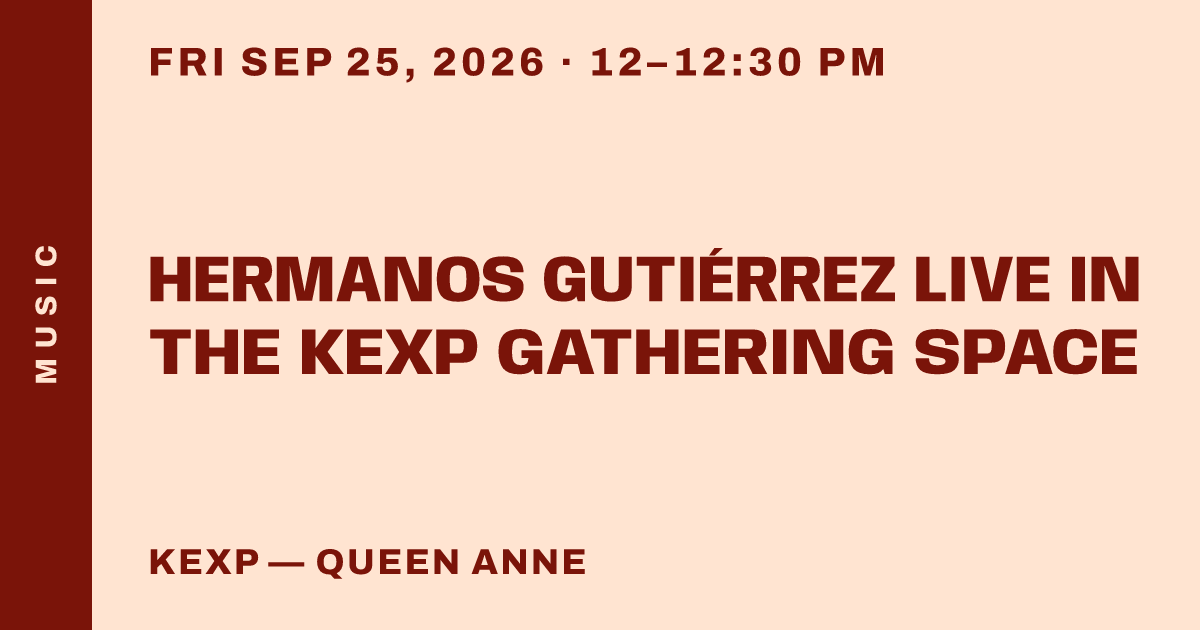 Hermanos Gutiérrez LIVE in the KEXP Gathering Space