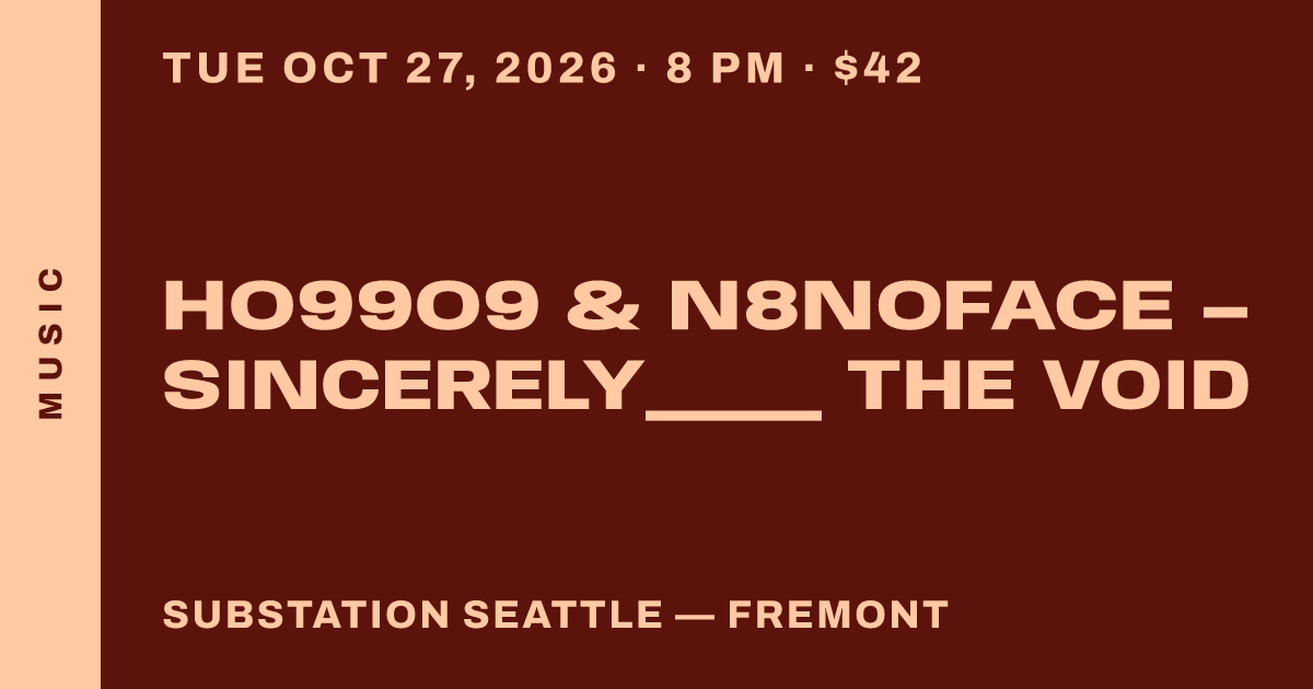 Ho99o9 & N8NOFACE – Sincerely___ The Void