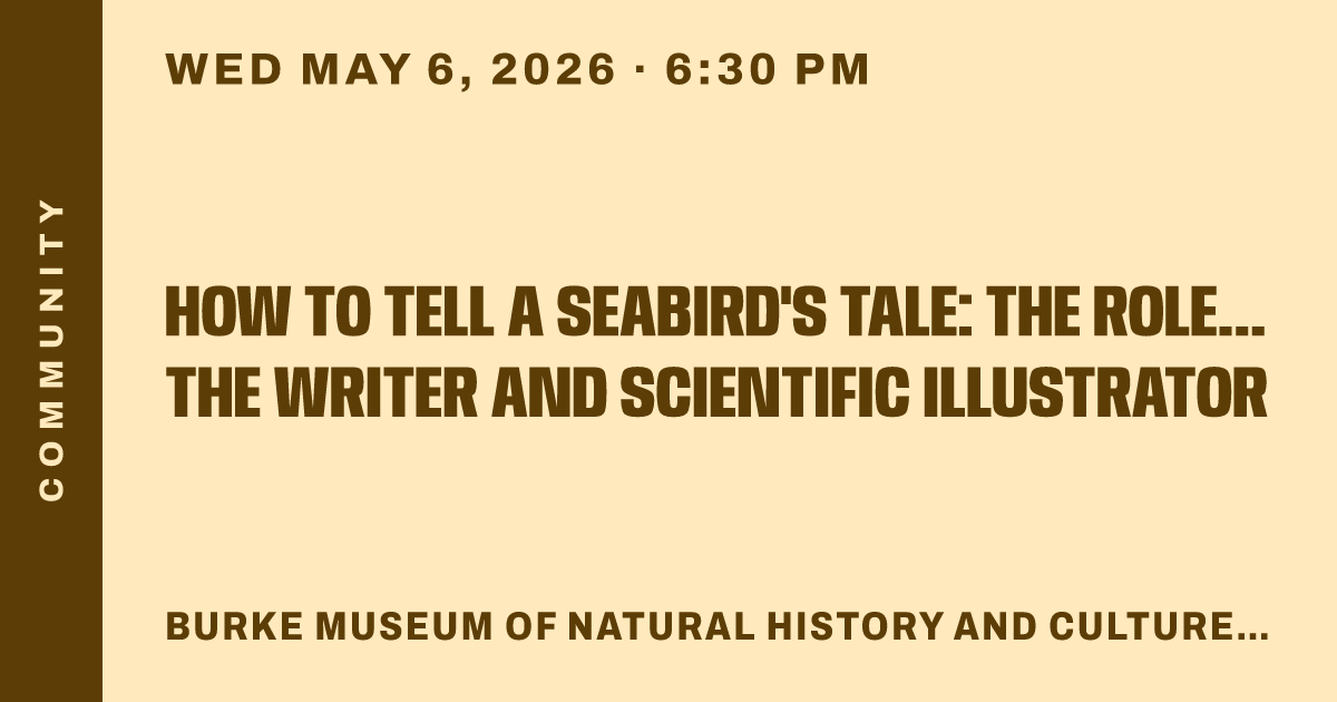 How to Tell a Seabird's Tale: The Role of the Writer and Scientific Illustrator