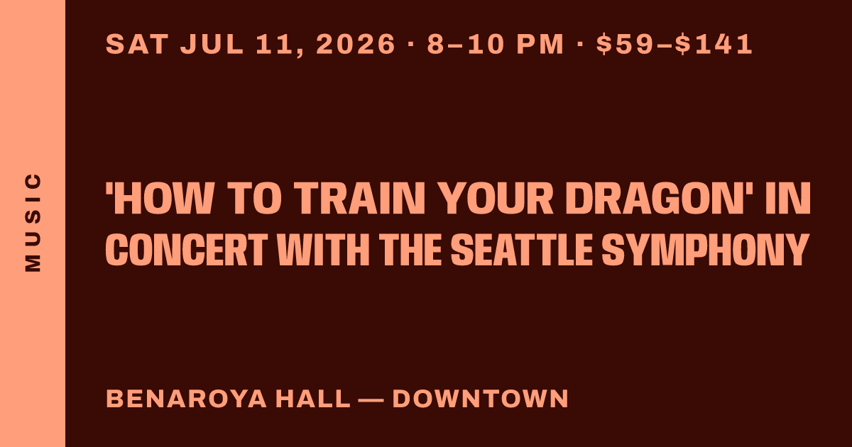'How To Train Your Dragon' in Concert with the Seattle Symphony