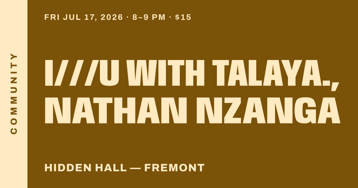 i///u with Talaya., Nathan Nzanga