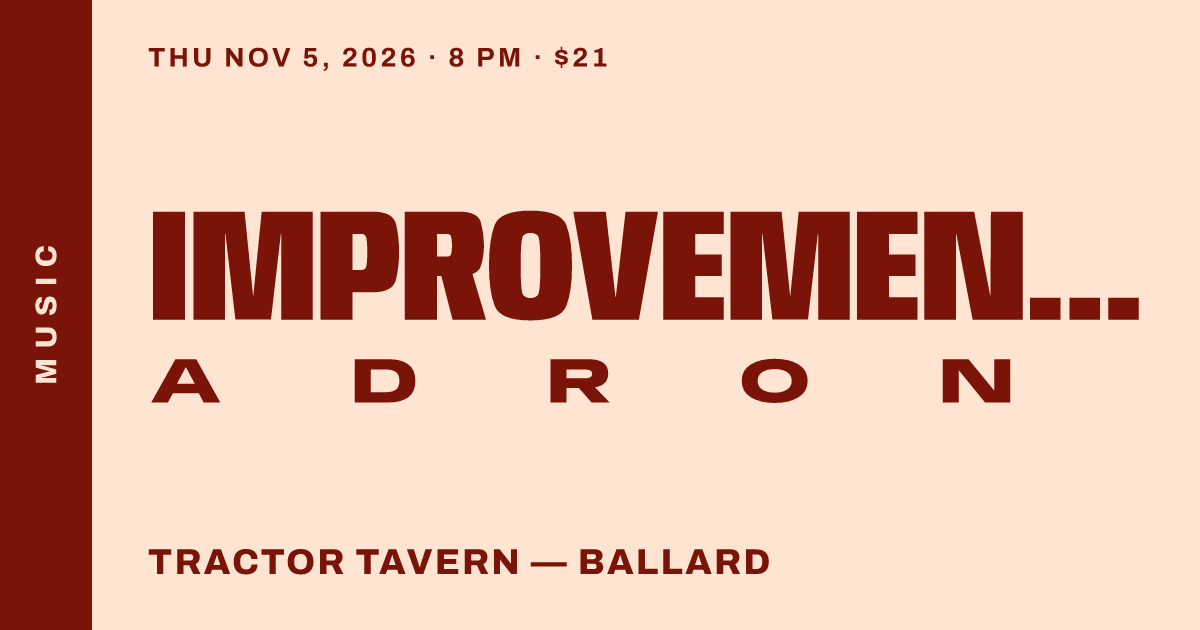 Improvement Movement w/ Adron