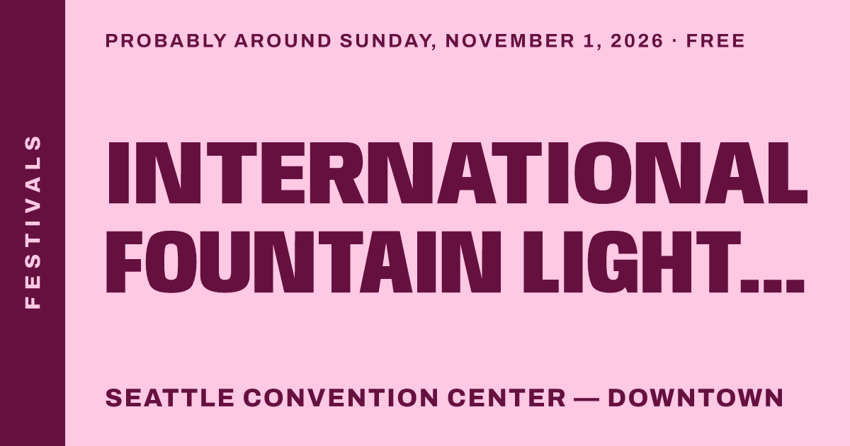 International Fountain Light Shows