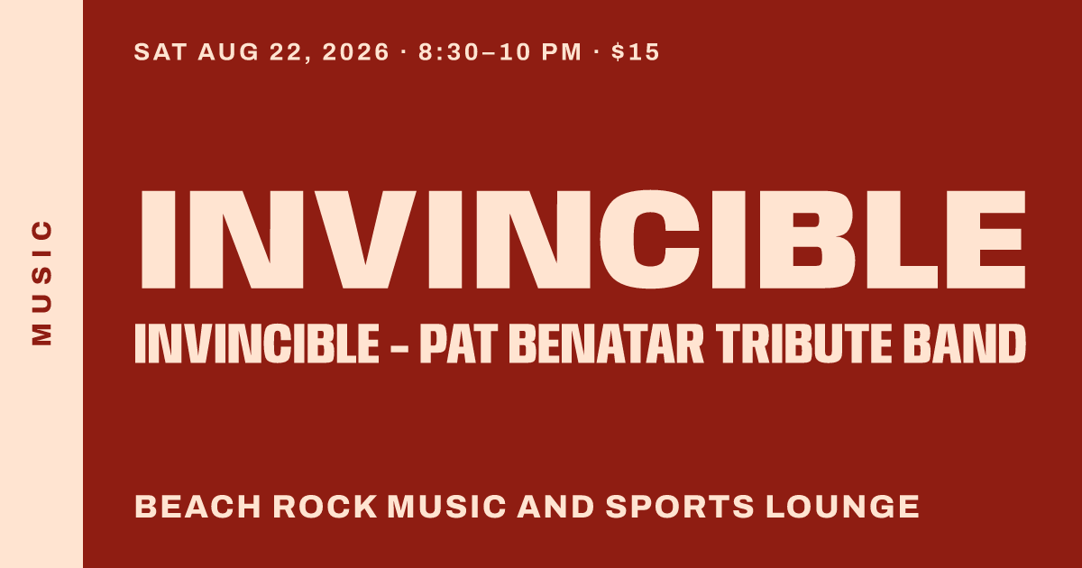 Invincible – Pat Benatar Tribute