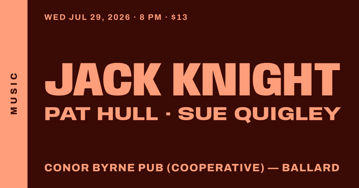 Jack Knight + Pat Hull + Sue Quigley