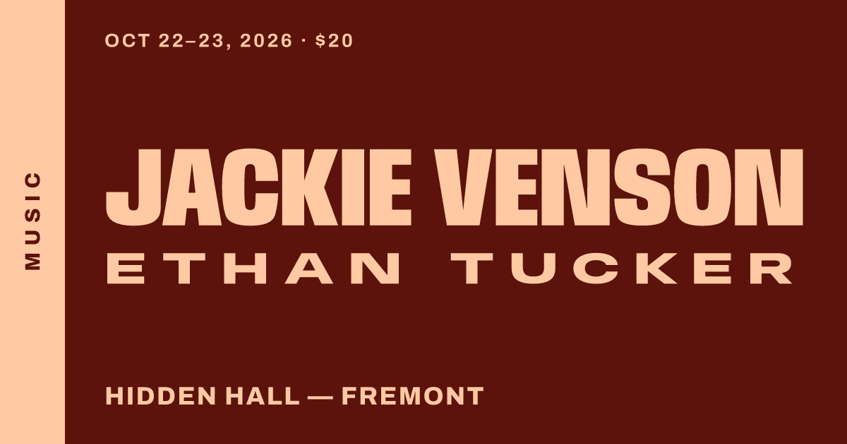 JACKIE VENSON with Ethan Tucker