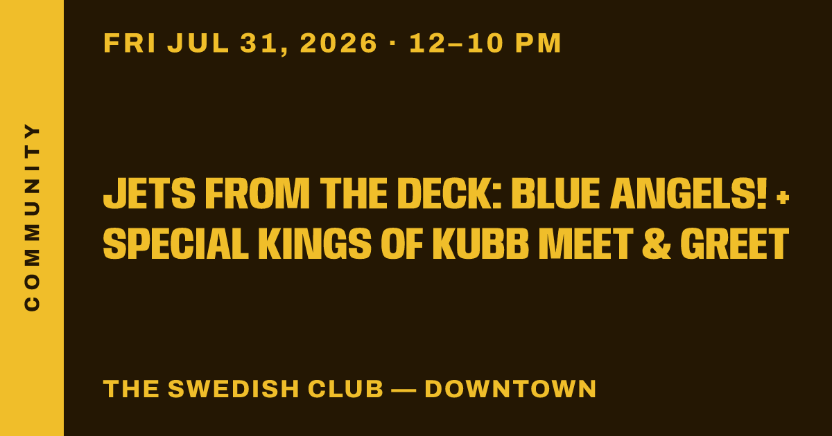 Jets from the Deck: Blue Angels! + Special Kings of Kubb Meet & Greet