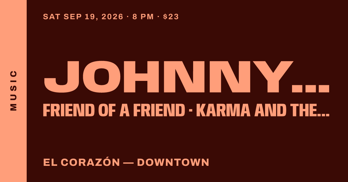 Johnny Manchild and the Poor Bastards