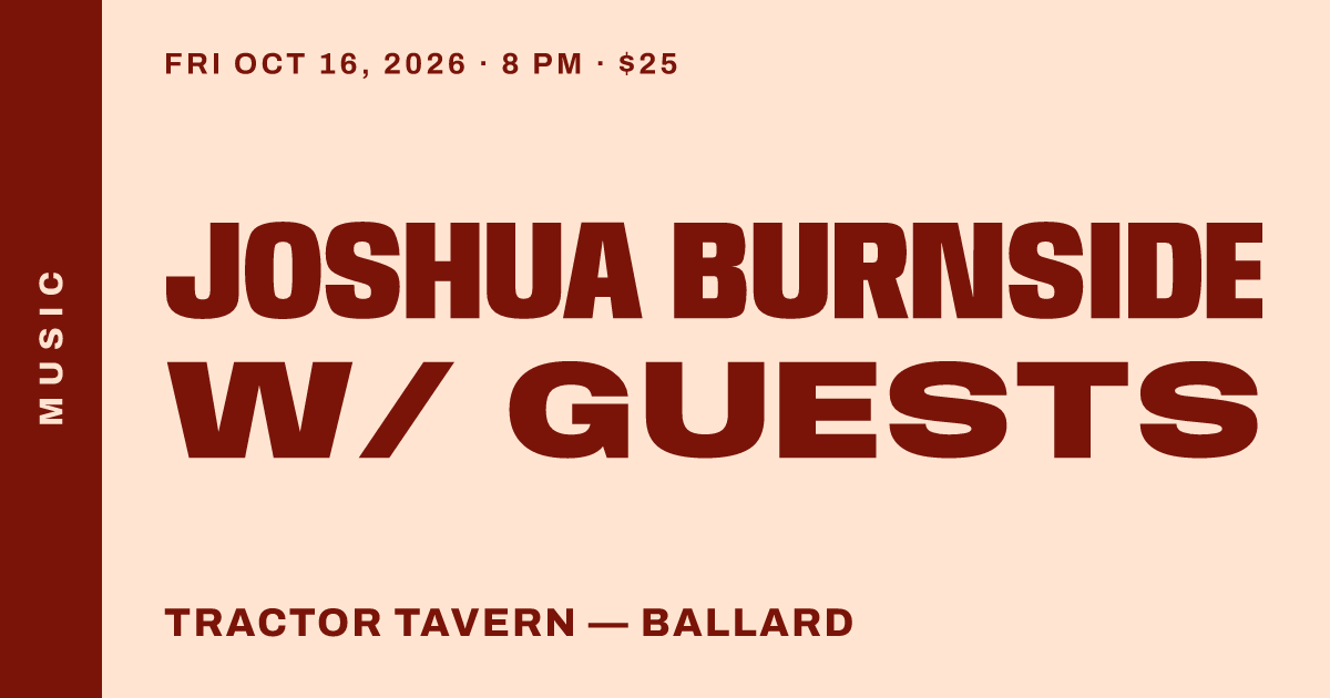 Joshua Burnside w/ guests