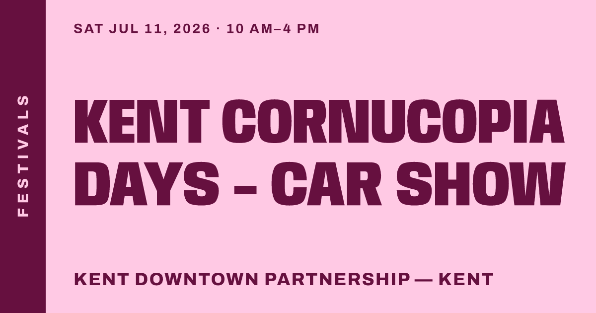 Kent Cornucopia Days - Car Show