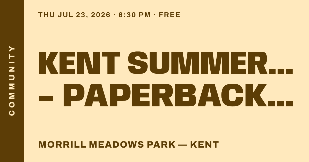 Kent Summer Concerts - Paperback Writer
